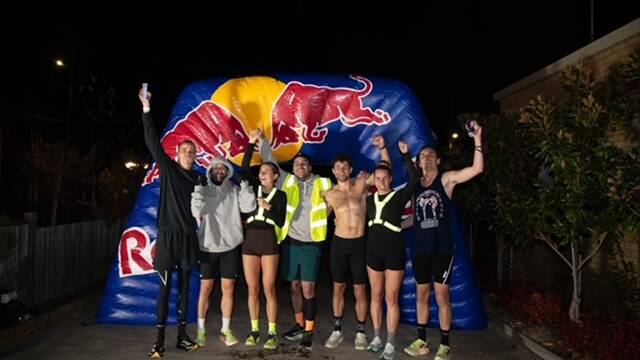 The Red Bull Race the Sun event finished in Tenterfield at the Bad Manners Cafe. Picture by Tales & Tones Photography.