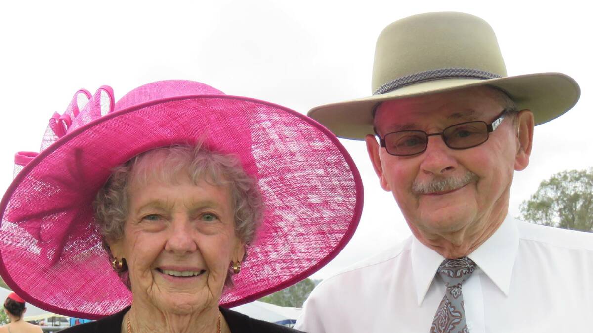 Robert Dwyer with his wife Grace in 2018. Robert served as Glen Innes mayor from 1998 to 2003.