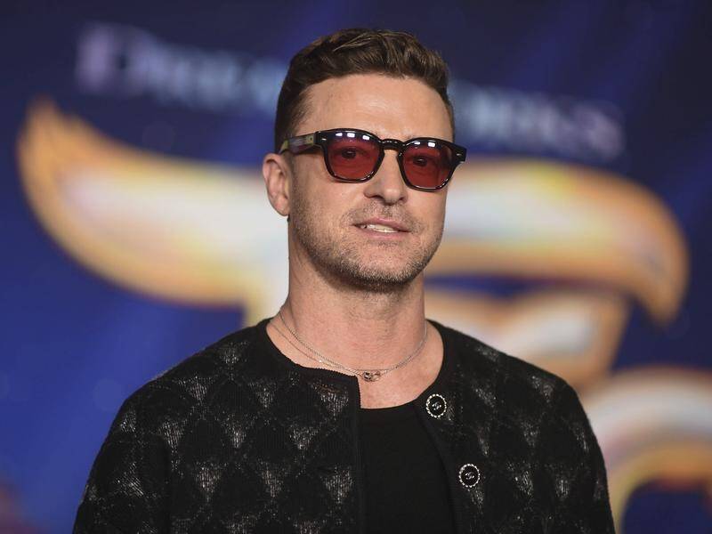 Singer Justin Timberlake had been due to perform two shows in Chicago this week. (AP PHOTO)