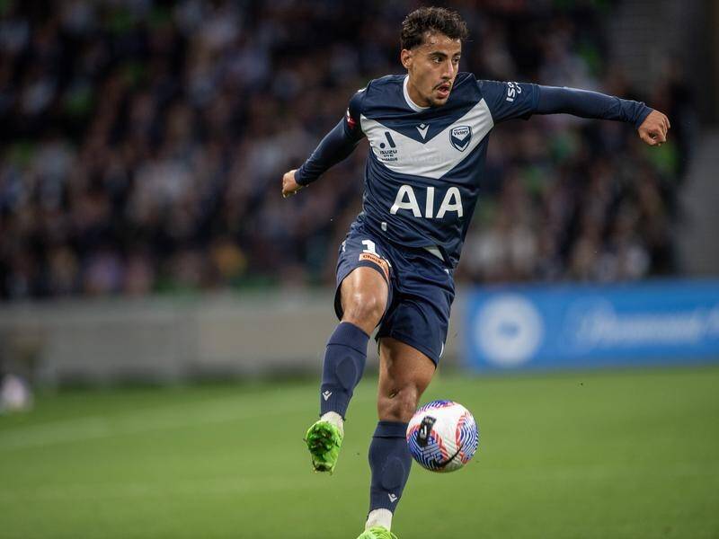 Daniel Arzani is ready to take centre stage in the A-League Men grand final for Melbourne Victory. (Will Murray/AAP PHOTOS)